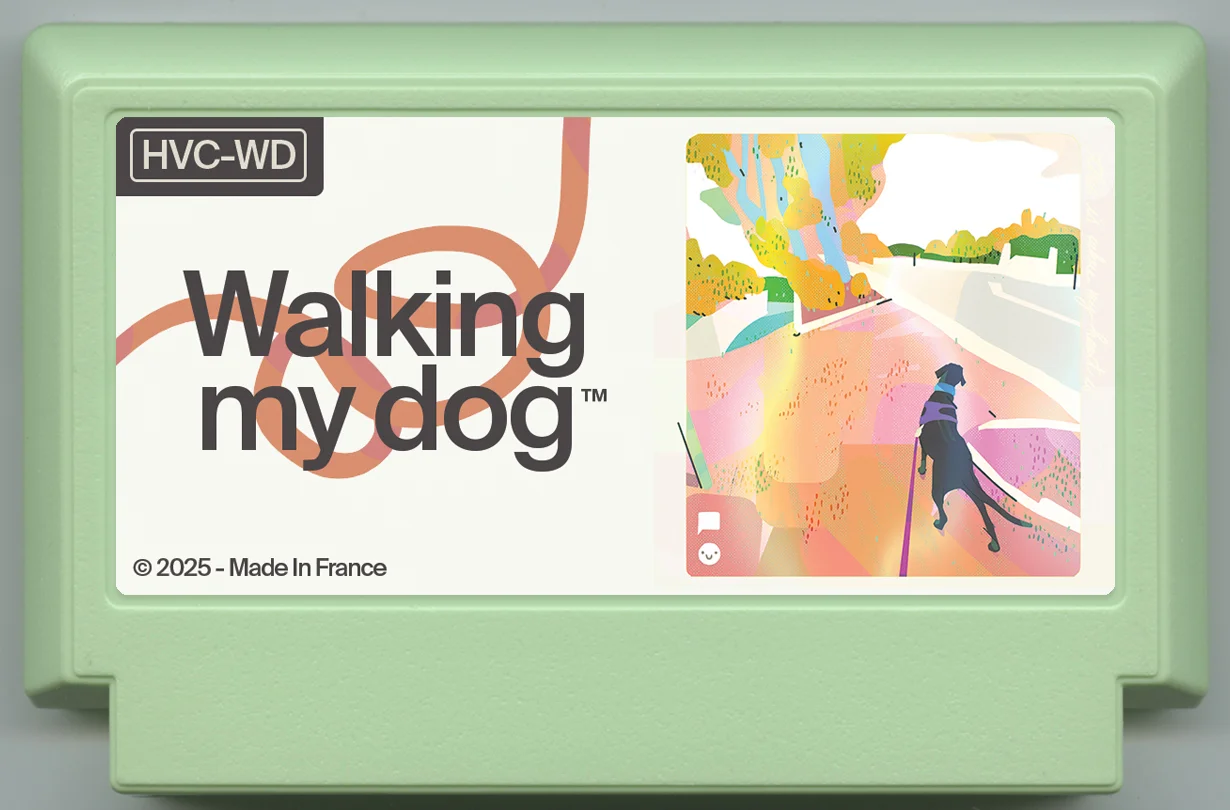 Walking my dog