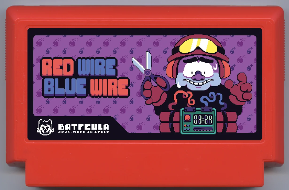 RED WIRE BLUE WIRE