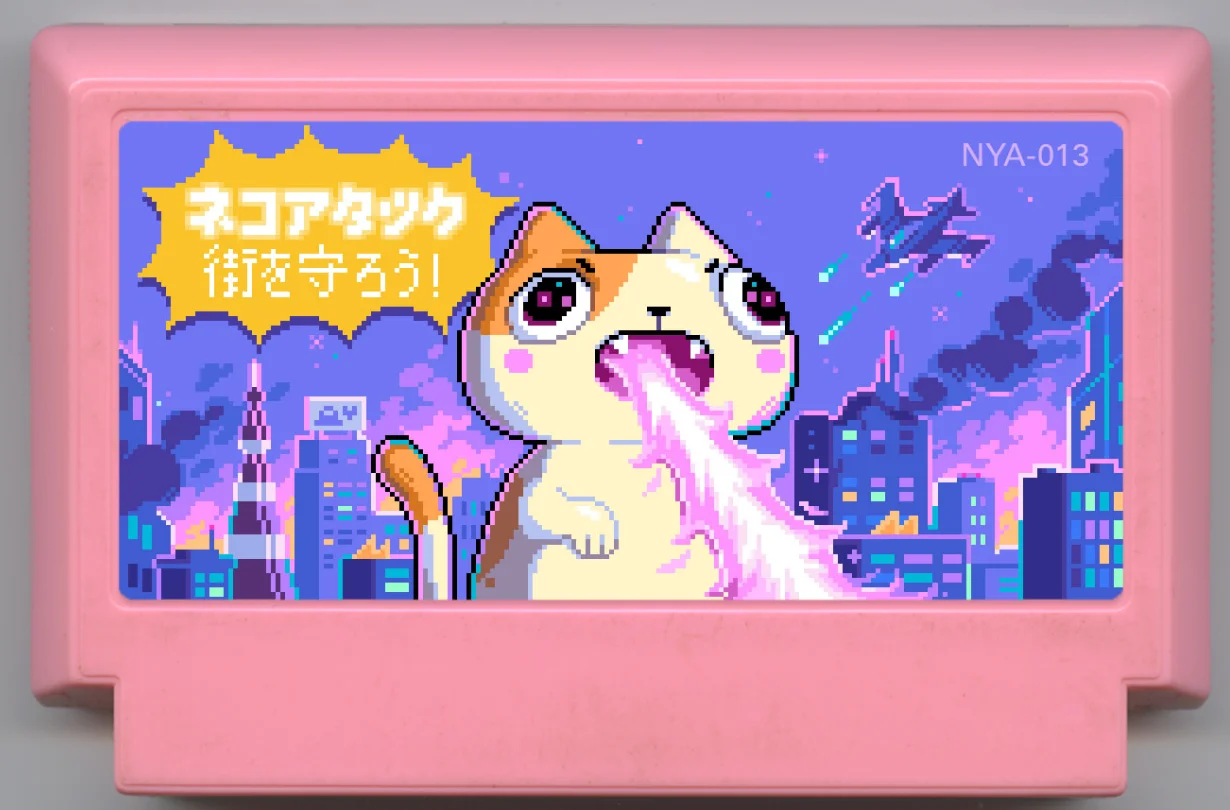 猫咪攻击！