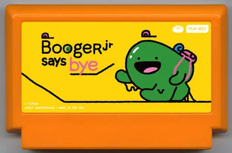 小鼻屎说再见 (Booger Jr. says Bye)