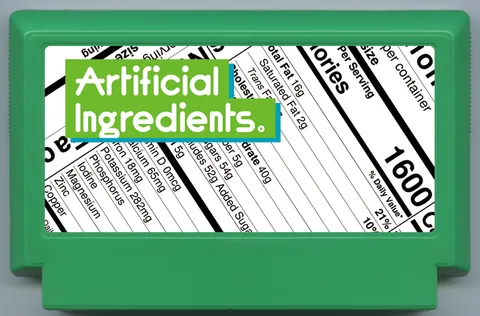 人工成分。 (Artificial Ingredients.)