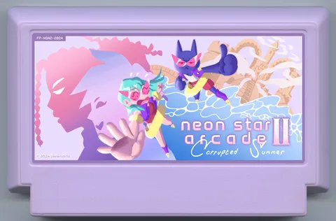 霓虹星街机厅 II：被污染的夏天 (Neon Star Arcade II: Corrupted Summer)
