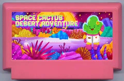太空仙人掌沙漠冒险 (Space Cactus Desert Adventure)