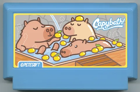 水豚浴！ (Capybath!)