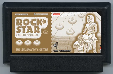 摇滚★明星：石器时代节奏游戏 (ROCK★STAR: A stone age rhythm game)